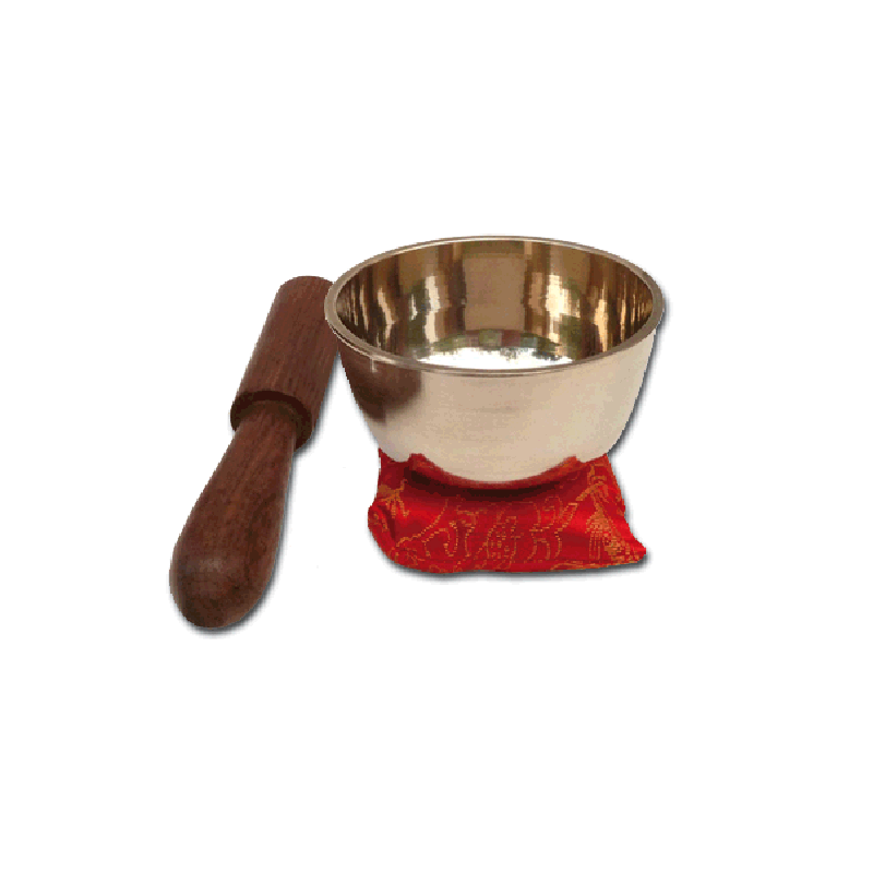 Cloche tibétaine 8cm, méditation, pleine conscience, son cristallin