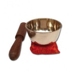 Cloche tibétaine 12 cm, méditation, pleine conscience, son cristallin