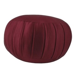 Zafu haut, 22 cm, bordeaux, coussin de méditation