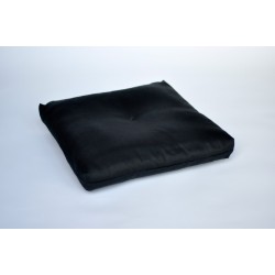 coussin de méditation noir pour zafu