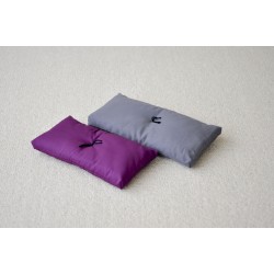 Coussin "gris bleu" pour banc de méditation