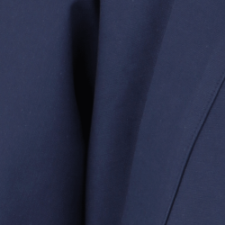 Veste samue bleu indigo coton bio, très solide