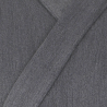 Veste samue gris anthracite en laine et viscose