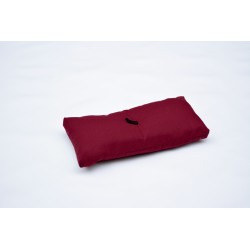 Coussin bordeaux pour banc de méditation