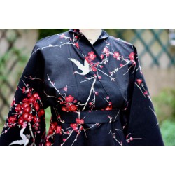yukata japon fleur de cérisier
