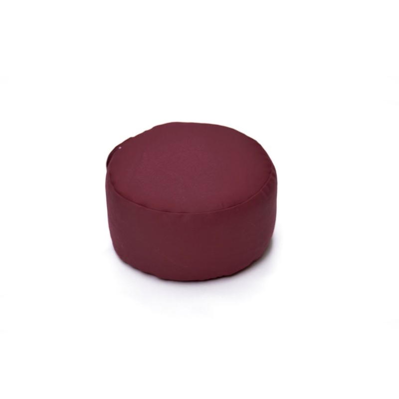 Zafu épeautre bio bordeaux