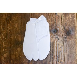 Tabi traditionnelle blanche en coton