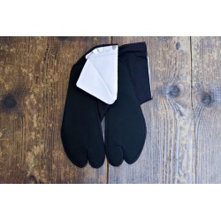 Tabi traditionnelle noire en coton 100%