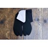 Tabi traditionnelle noire en coton 100%