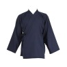 Veste samue tissu fluide, bleu nuit