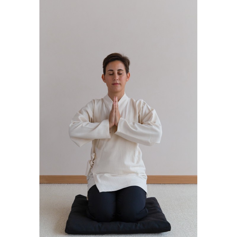 veste samue coton bio écru