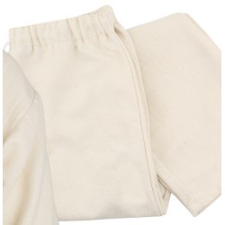 Ensemble samue écru coton bio