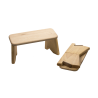 banc de méditation démontable