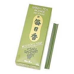 Encens Morning star - Thé vert, encens pour tous les jours, pour la maison et la détente