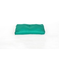 Coussin pour banc de méditation vert émeraude