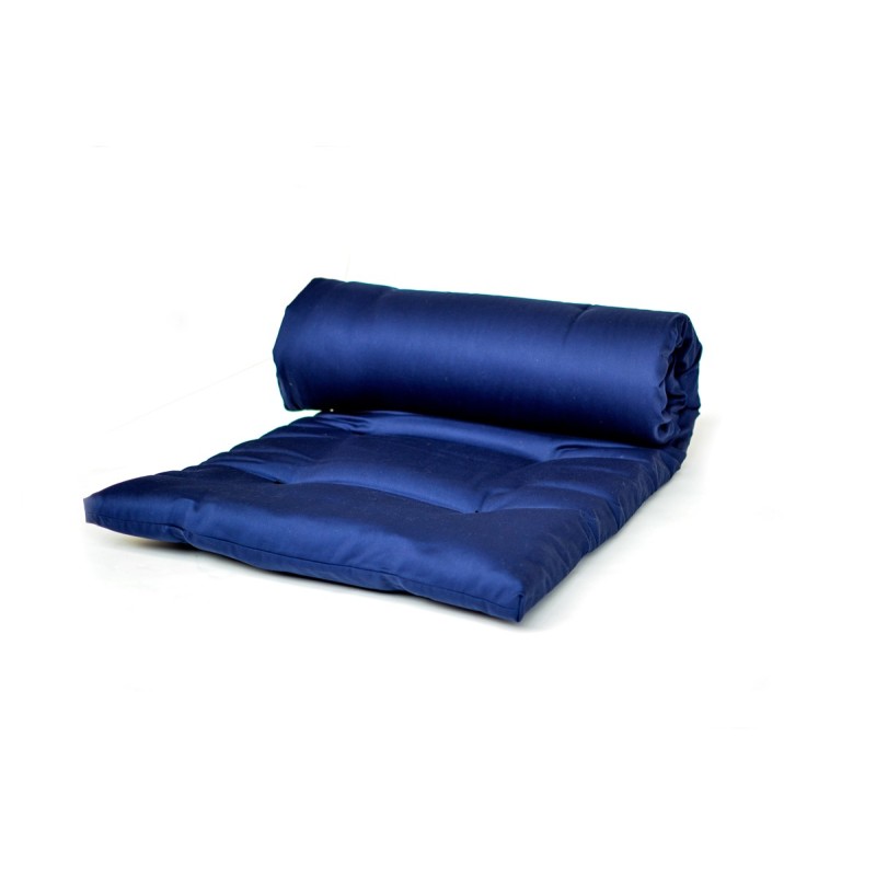 Futon de massage Shiatsu avec sac, bleu