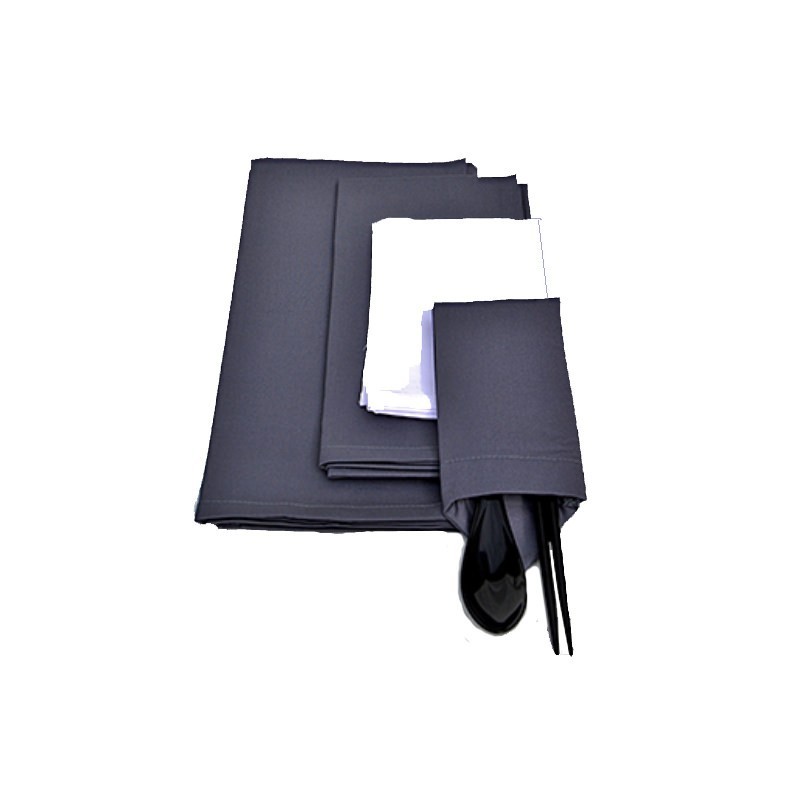 Furoshiki gris tissus pour bol oryoki zen