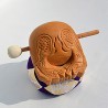Mokugyo tambour 16 cm, pour rythmer les chants et sutras