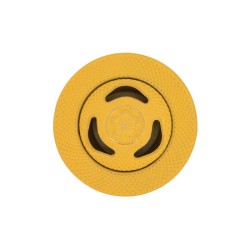 Brûle encens fleur de cerisier en fonte, jaune