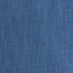 Pantalon, tissu ramie, bleu indigo