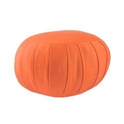 Zafu standard orange (kapok), coussin de méditation pour zazen