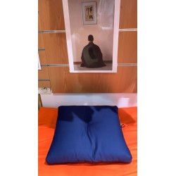 Coussin pour réhausser le zafu bleu marine