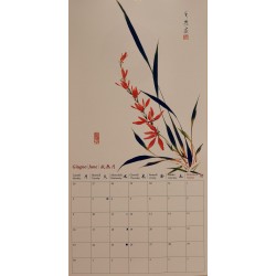 Calendrier Sumi-e 2025 par Beppe Mokuza