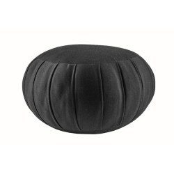 Zafu standard noir (kapok) coussin de méditation pour zazen