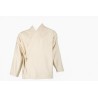 Veste samue coton bio écrue