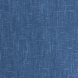 Tissu ramie bleu indigo