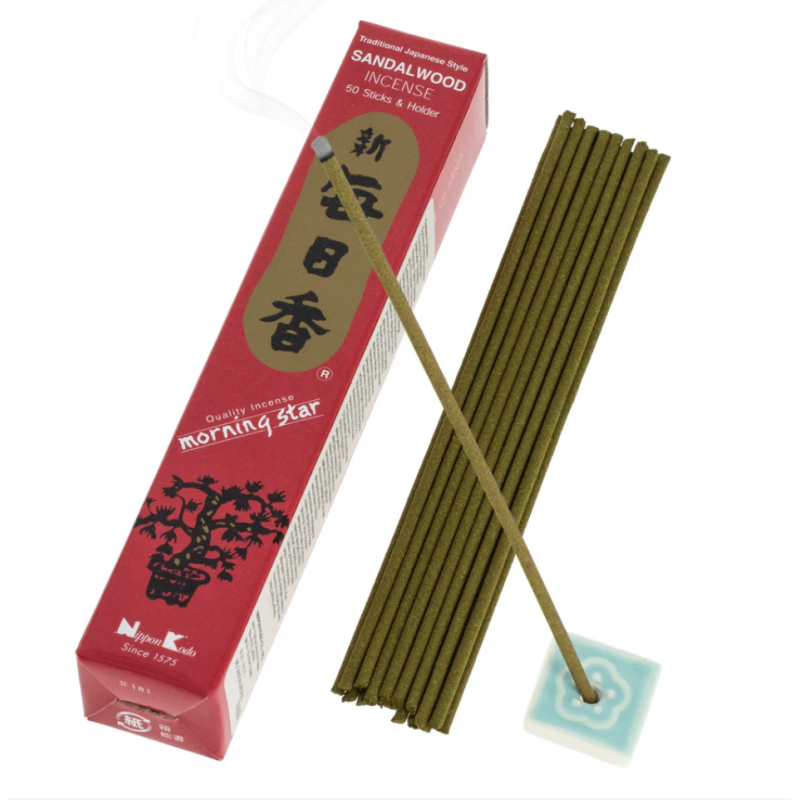 Encens Morning star - Santal, encens pour tous les jours, pour la maison, la méditation