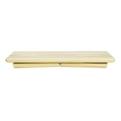 Banc de méditation pliable en pin massif