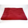 Zafuton épais rouge