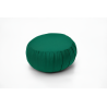 Zafu petit modèle (kapok) vert émeraude