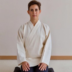 ensemble samue en coton bio ecru