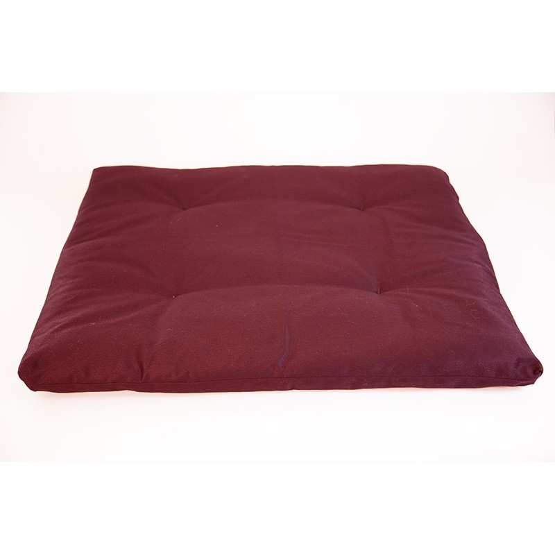 Zafuton épais bordeaux