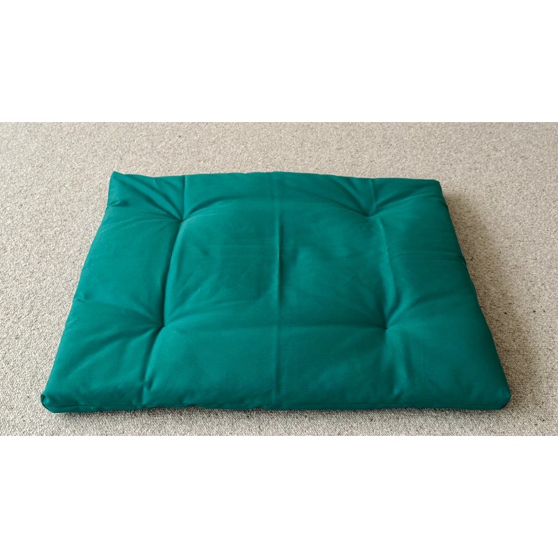 Zafuton épais vert émeraude
