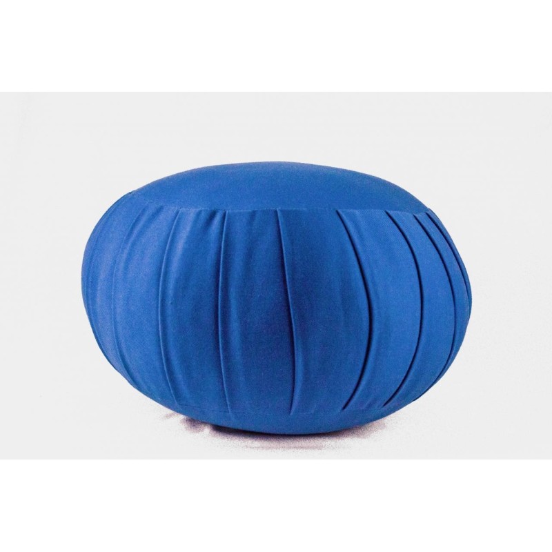 Zafu standard kapok bleu azur