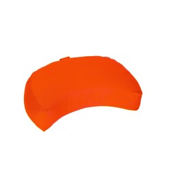 Zafu kapok demi-lune orange