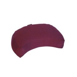 Zafu kapok demi-lune bordeaux
