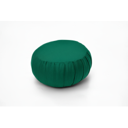 zafu kapok de voyage vert émeraude
