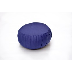 Zafu kapok petit modèle ou de voyage bleu marine