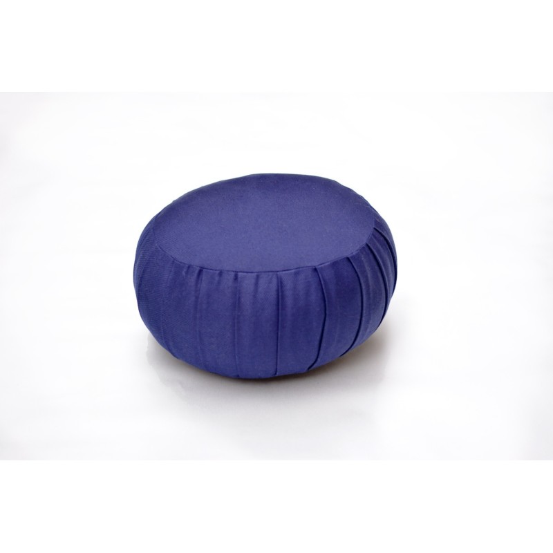 Zafu kapok petit modèle ou de voyage bleu marine