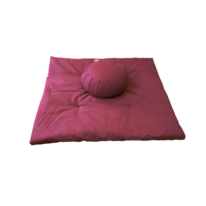 pack zafu et zafuton bordeaux