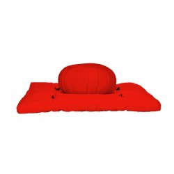 zafu et zafuton rouge
