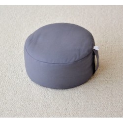 Zafu remplissage épeautre bio gris anthracite