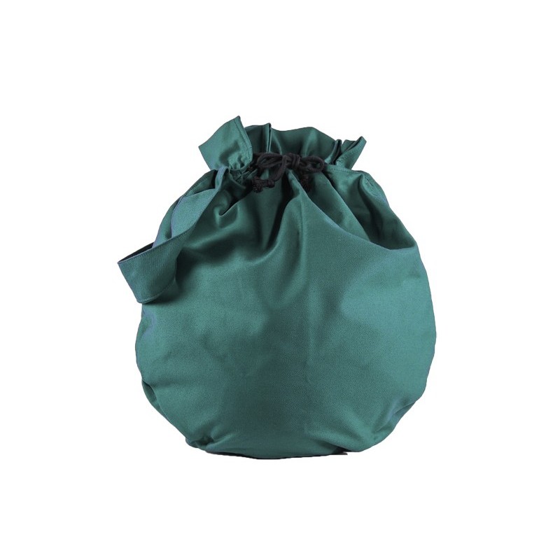 Sac pour coussin de méditation, zafu, vert émeraude