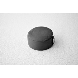 zafu en épeautre bio de voyage noir