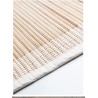 Tapis de yoga en jute et coton, fibres naturelles 100%