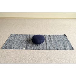 tapis de yoga en coton bio, antidérapant